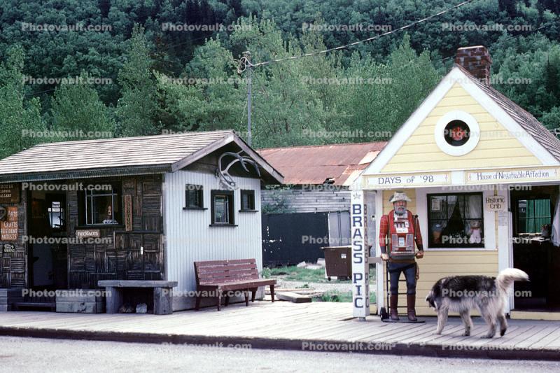 Brass Pic, House of Negotiable Affection, Skagway