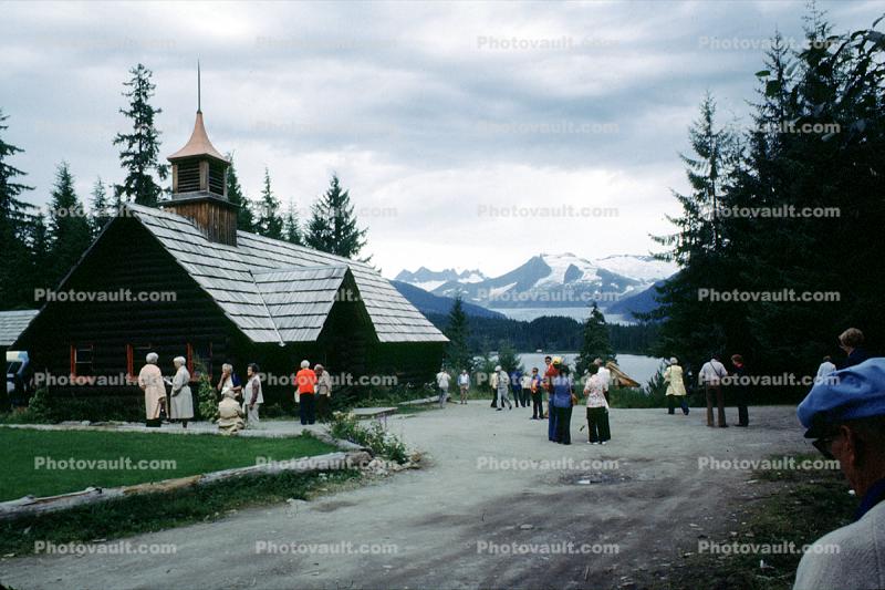 Chapel by the Lake, AUKE BAY Presbyterian Church, building, Juneau, near Mendenhall Glacier