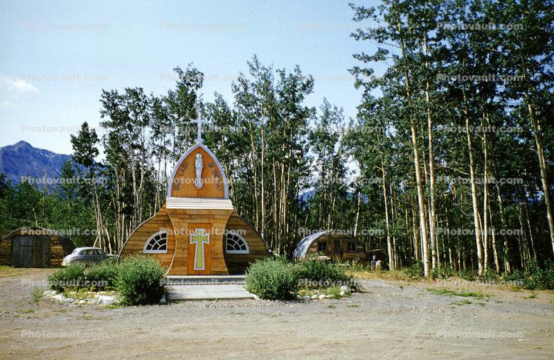 Our Lady of the Way Church in Haines Junction, Yukon 