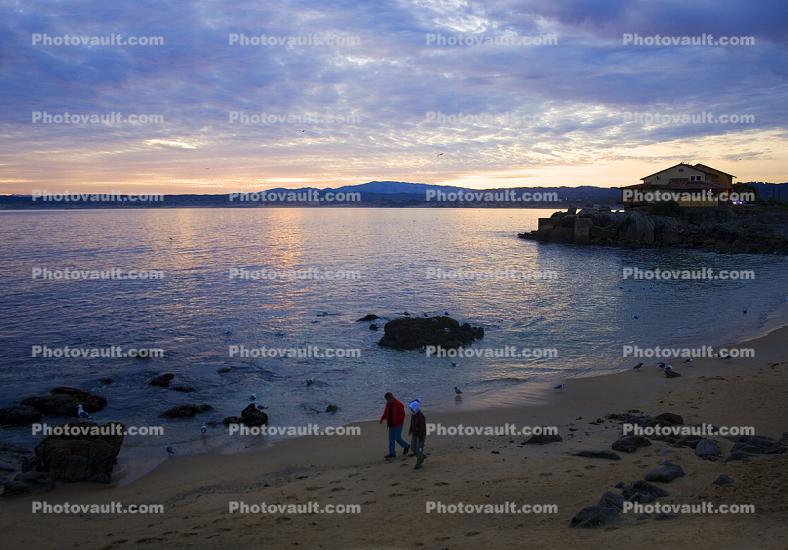 Early Morning, Cannery Row, Sunrise, Sunsight, Monterey Bay