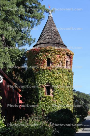 Ivy Tower, Cone, turret