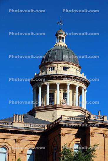 Placer County Courthouse, dome, government building