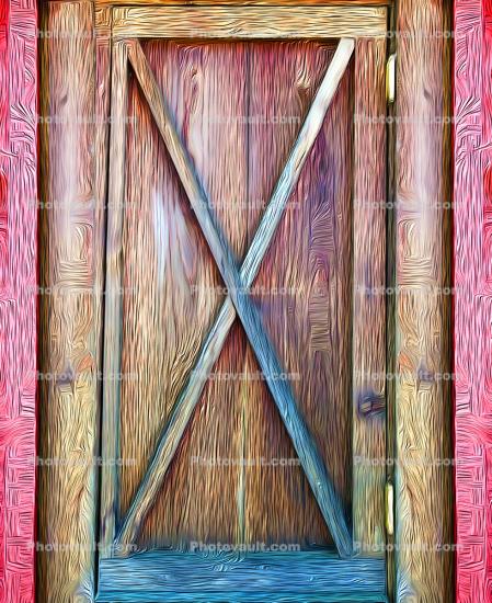 Barn Door, wood