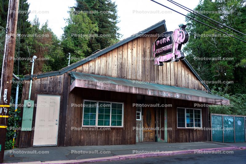 Pink Elephant, Rio Vista, Sonoma County, building