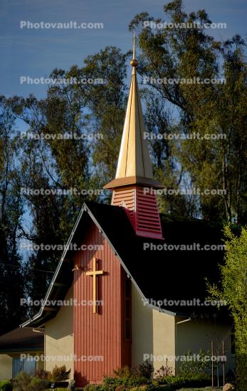 Two Rock Valley Presbyterian Church, Steeple, Cross