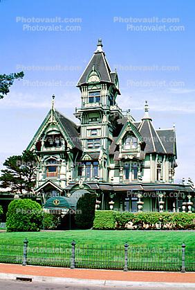the Carson Mansion, Victorian House near Downtown