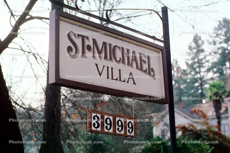 Saint Michael Villa, 3999, Napa Valley
