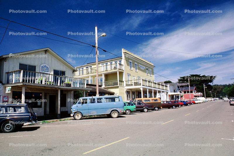 Buildings, Shops, town of Mendocino, 10 May 1986, 12 May 1986
