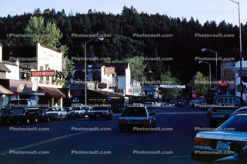 Calistoga, Napa Valley, 11 April 1987