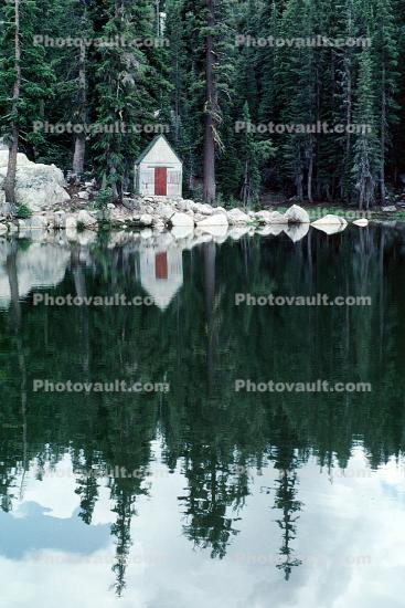 reflection, home, house, building, rural, Bucolic