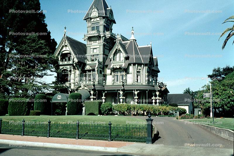 Carson Mansion, Victorian Mansion, August 1976