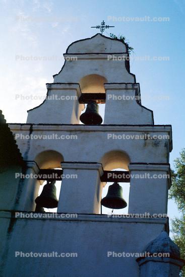 Bell Tower, San Juan Bautista, California Mission System