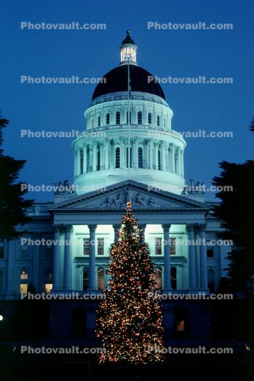 State Capitol, Twilight, Dusk, Dawn, dome