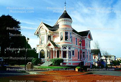 Milton Carson Home, "Pink Lady", Queen Anne style Victorian, Old Town