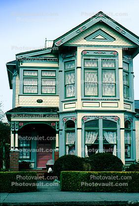 Victorian House, Home, House, Building, Residence