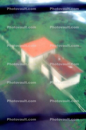 Point Arena, houses, shoreline, storm, Mendocino County