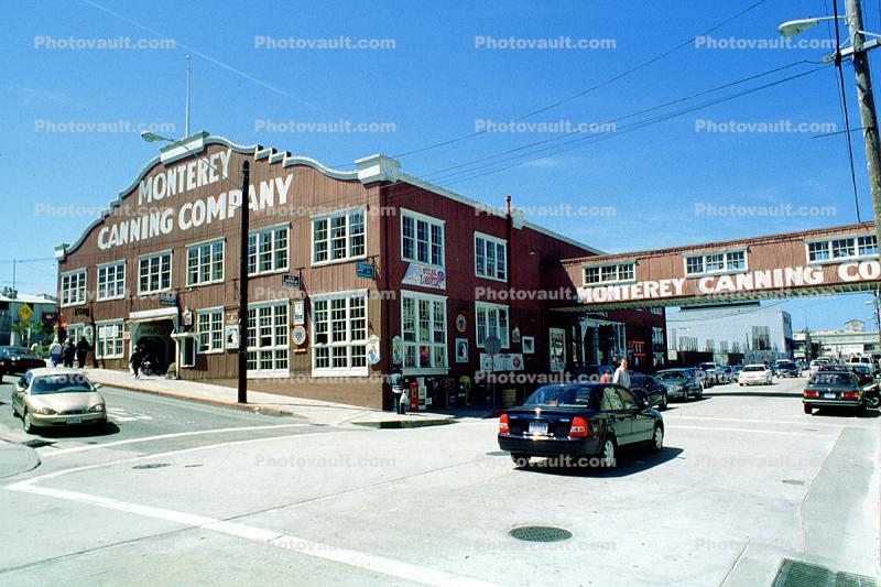 Monterey Canning Company, Cannery Row, Cars, Bridge