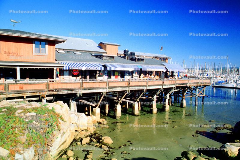 Monterey Pier, buildings, harbor, dock