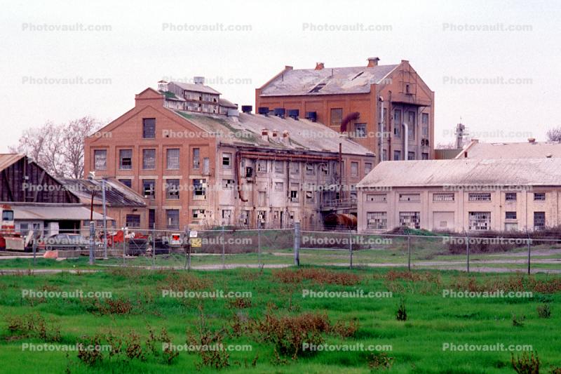 brick factories, buildings, rust belt, Clarksburg