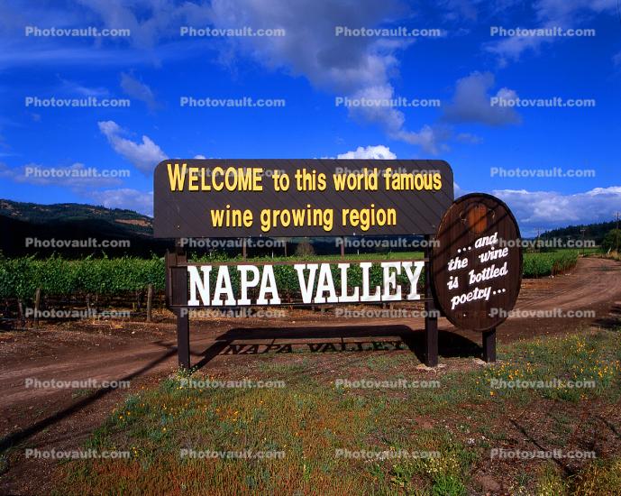 Napa Valley, Welcome to this world famous wine growing region,  and the wine is bottled poetry