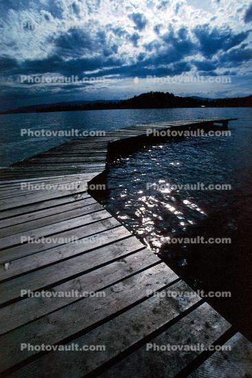 Flathead Lake, Pier, Dock, Lake