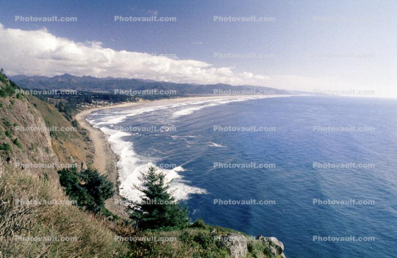 Manzanita, the north coast Oregon, coastline, coastal, shoreline, waves, Pacific Ocean