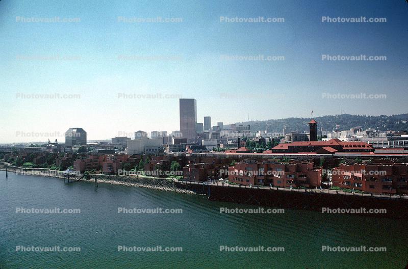 US Bancorp Tower, Downtown, Willamette River, waterfront, riverfront, water