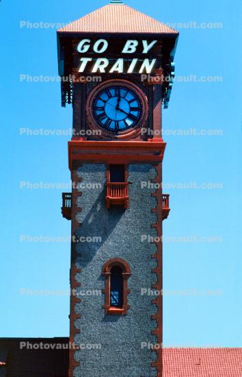 Union Station Clock Tower, building, landmark, Downtown, outdoor clock, outside, exterior