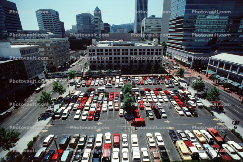 Downtown parking, Cars, vehicles, automobiles
