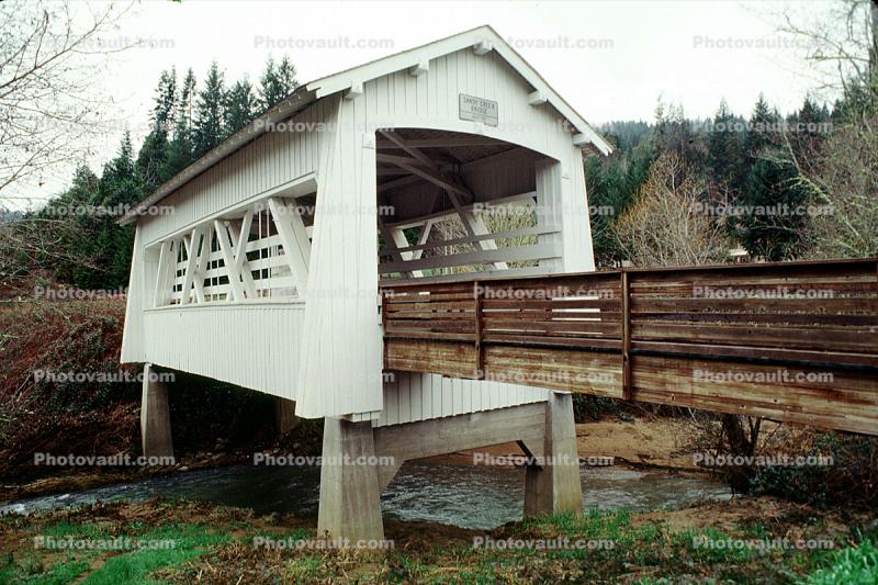 Sandy Creek Bridge, Myrtle Point, Oregon