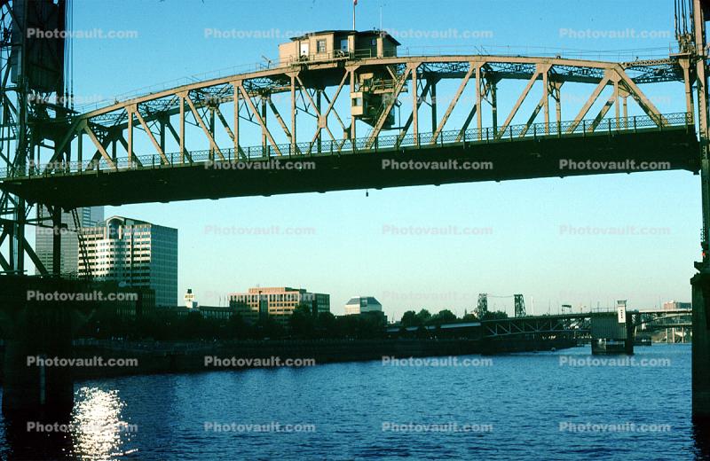 Steel Bridge, Willamette River, Portland, Oregon