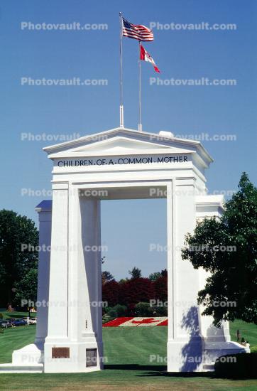 Peace Arch, Blaine Washington, International Border
