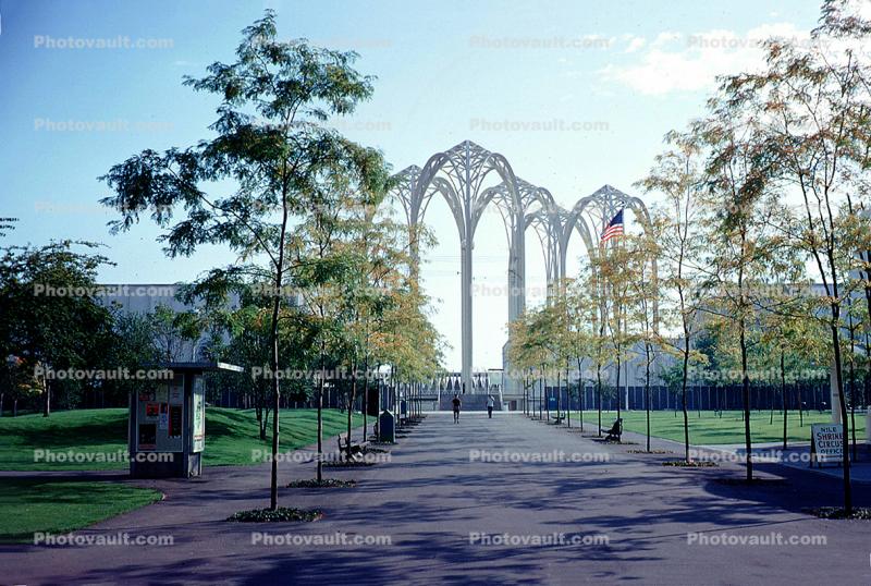 United States Science Pavilion Arches, 1962, 1960s   