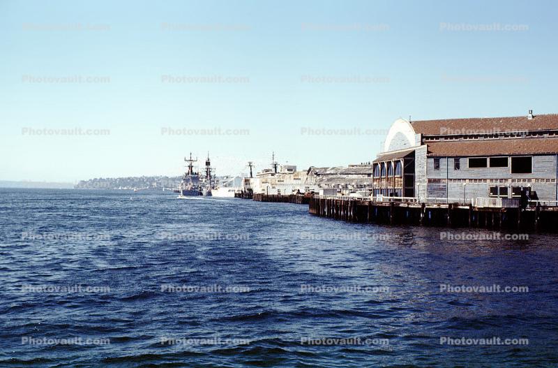 Docks, Piers, Warehouse, Elliot Bay, Seattle