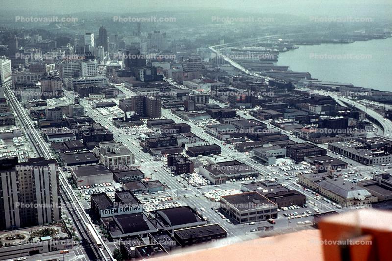 Cityscape, Buildings, Port Washington, September 1963