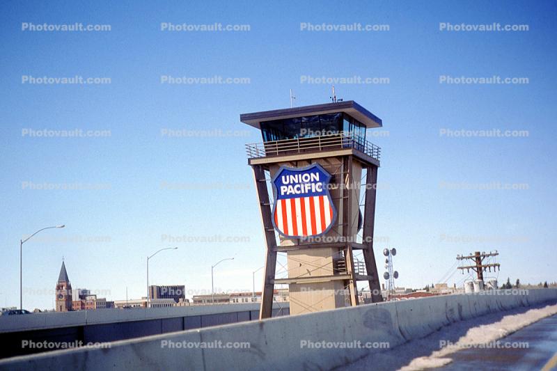 Union Pacific Shield, Control Tower, Cheyenne