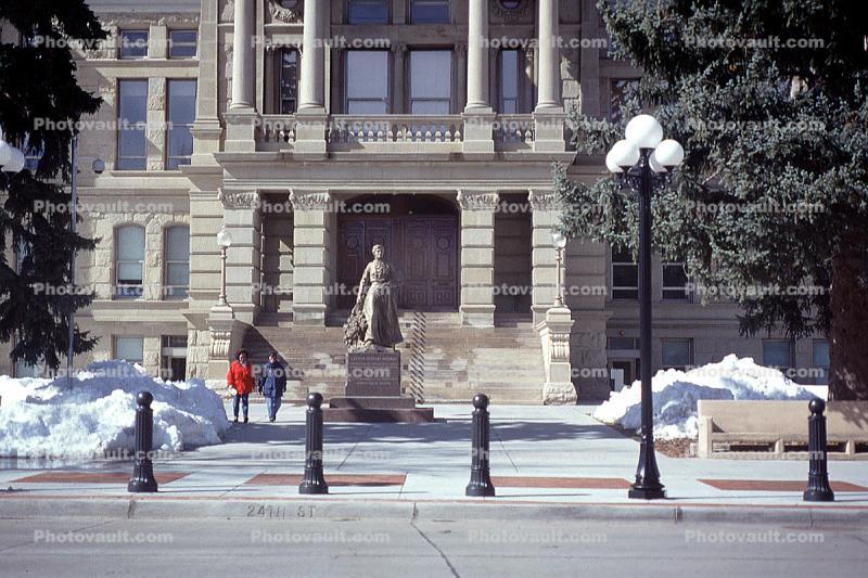 statue, State Capitol, Cheyenne