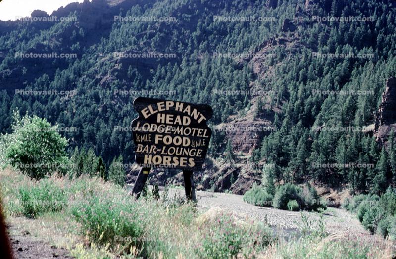 Elephant Head Lodge-Motel, June 1977, 1970s