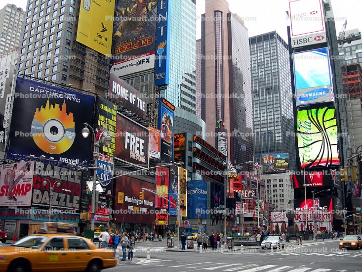 Times Square, midtown Manhattan