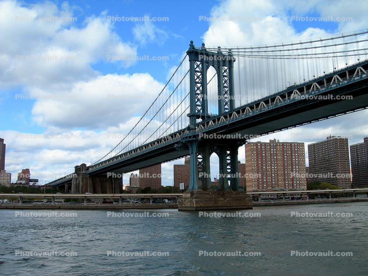 East River, Manhattan-Bridge