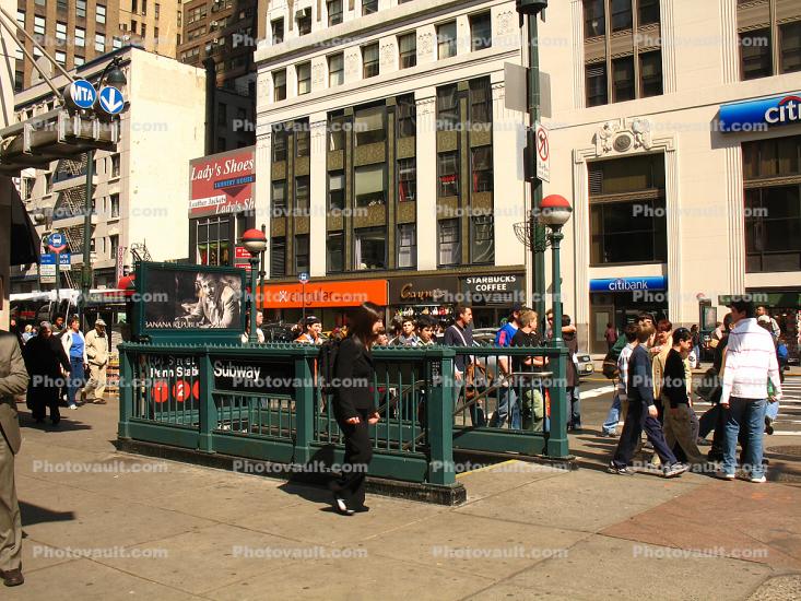 Subway Entrance, Manhattan