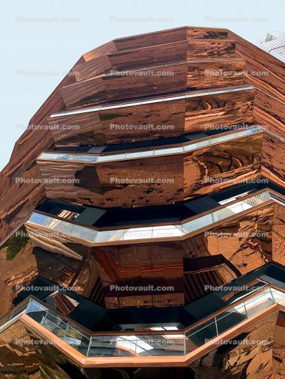Vessel, Staircase honeycomb-like structure, Hudson Yards Public Square, Manhattan