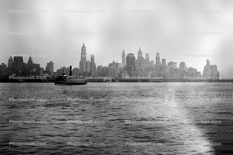 Staten Island Ferry, Manhattan, 1940s