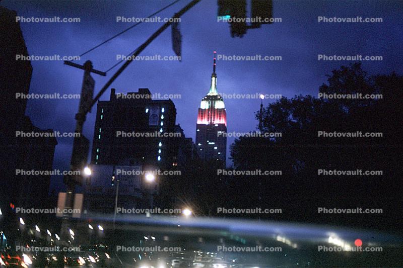 Empire State Building, New York City, Twilight, Dusk, Dawn