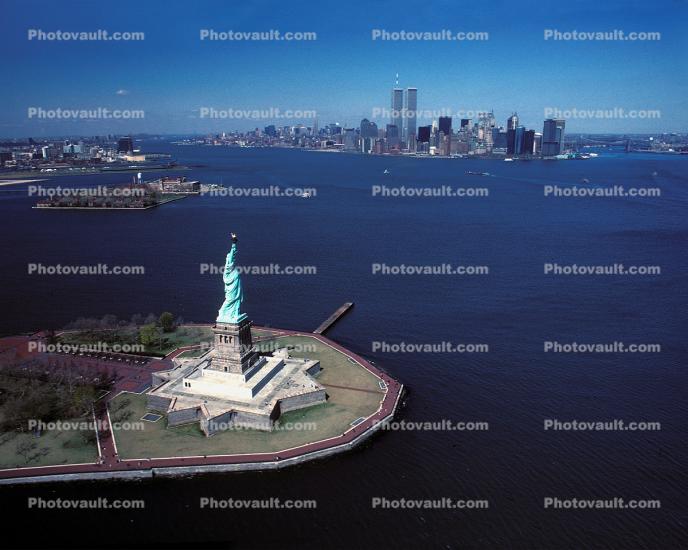 World Trade Center, Statue Of Liberty, New York City
