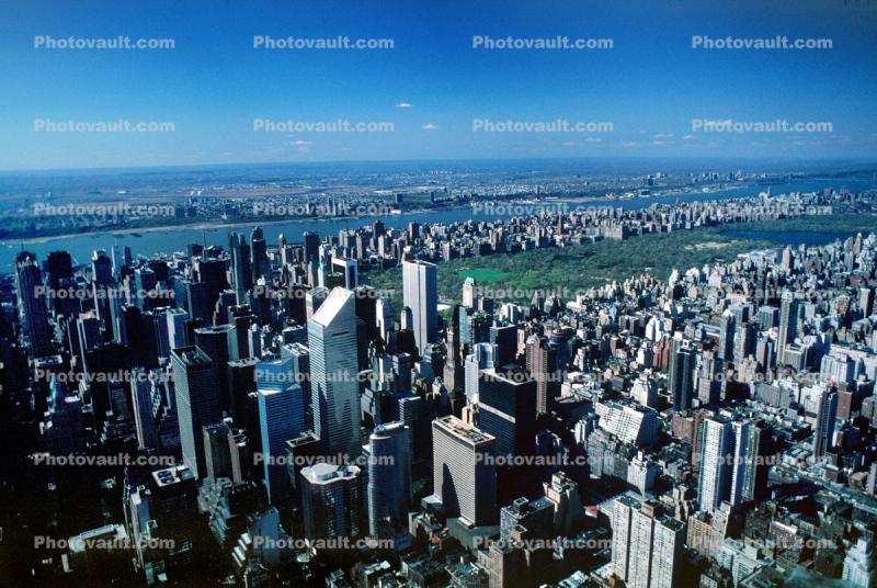 buildings, skyscrapers, midtown Manhattan