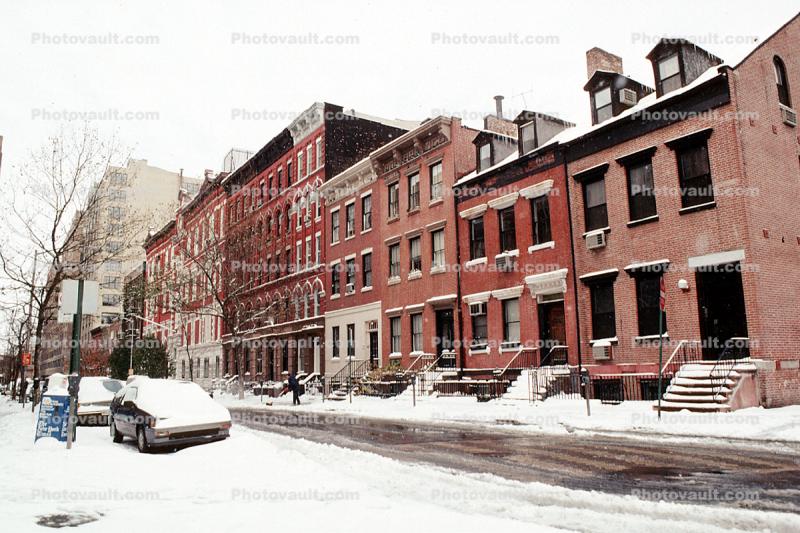 Midtown, Manhattan, winter, wintertime