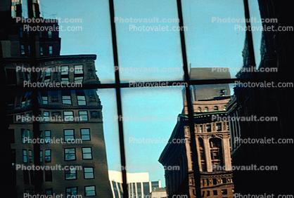 glass building, Manhattan, 25 November 1989