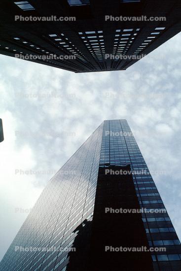looking-up, buildings, Manhattan
