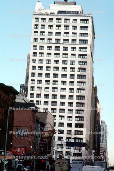 skyscrapers, buildings, Manhattan, 26 November 1989